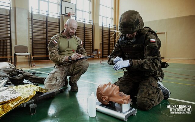 Najlepsi z najlepszych szkolą wojskowych medyków