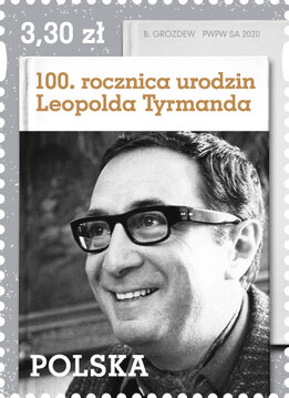 100_ROCZNICA_URODZIN_LEOPOLDA_TYRMANDA_znaczek.jpg 