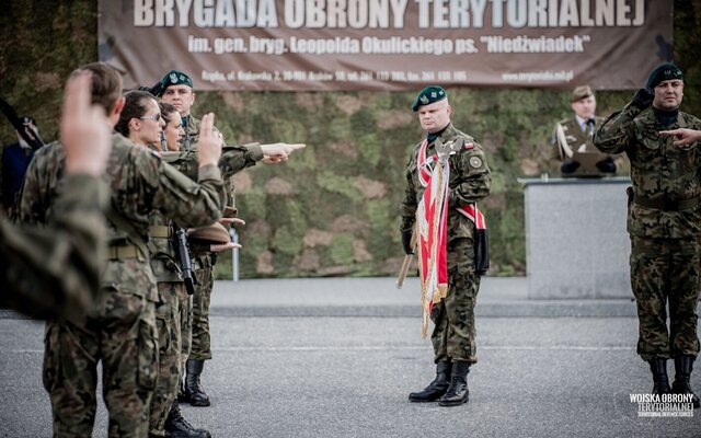 Przysięga Terytorialsów z Małopolski