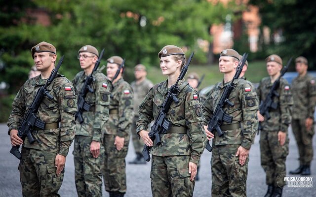 Terytorialsi przysięgali w Toruniu