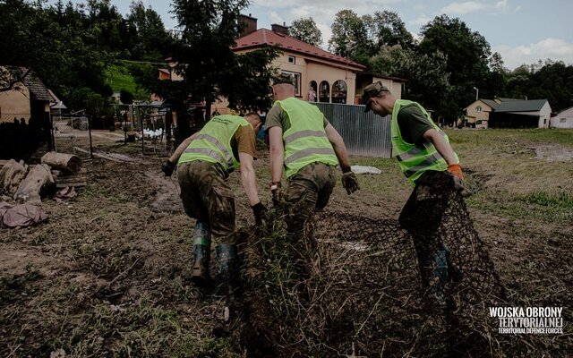 Wsparcie mieszkańców Trzcianicy na Podkarpaciu