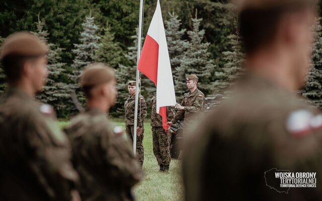 Przysięga żołnierzy 9ŁBOT w Kutnie