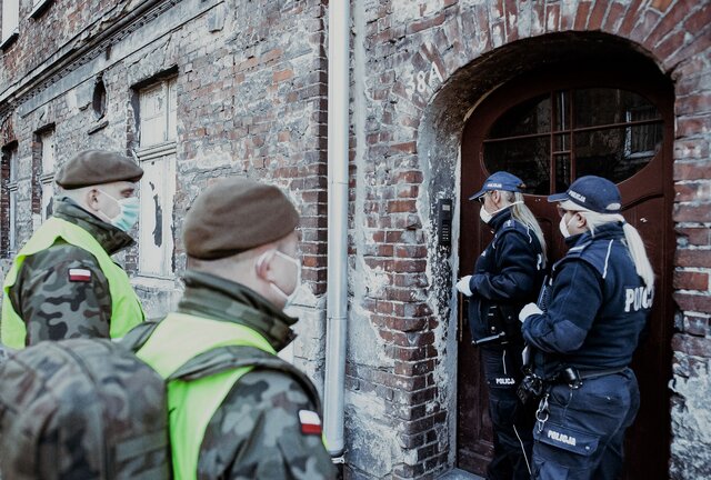 Wspólne działania żołnierzy WOT i policjantów w ramach operacji pk. "Odporna Wiosna"