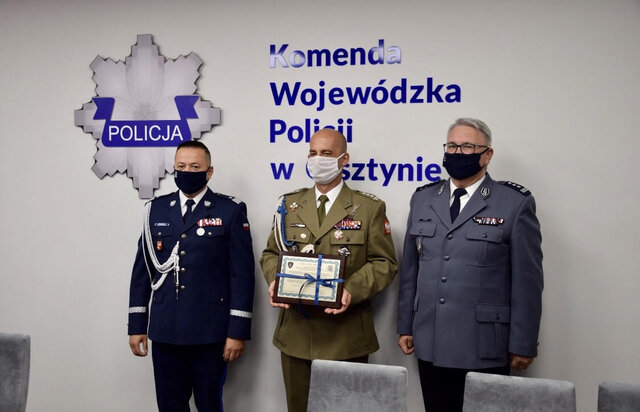 Porozumienie o współpracy 4. Warmińsko-Mazurskiej Brygady OT z Policją 