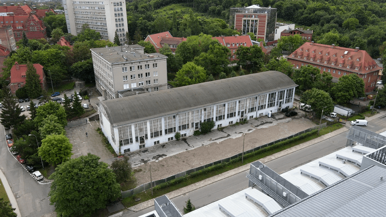 Hala naukowo-dydaktyczna WILiŚ PG. Fot. Łukasz Szymichowski/PG