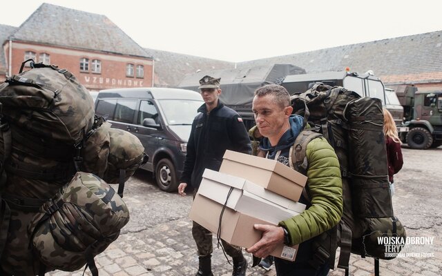 Ochotnicy z Wielkopolski i Ziemi Lubuskiej stawili się do służby w batalionie w Lesznie