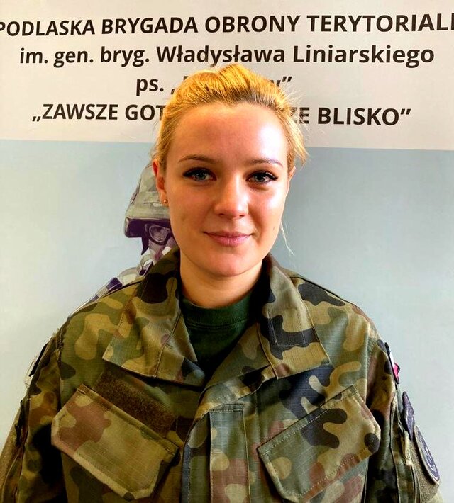 Magdalena Warakomska wstąpiła do WOT