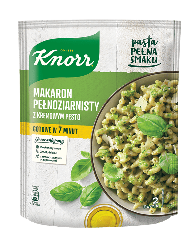 Makaron pelnoziarnisty z kremowym pesto Knorr.png