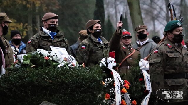 Pogrzeb mjr. Lucjana Deniziaka, żołnierza AK