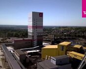 Tauron Wydobycie wieża szybowa inwestycji strategicznej w ZG Janina