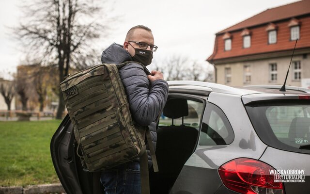 2000 plecaków medycznych zostało wydanych dla żołnierzy WOT