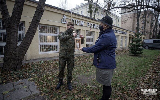 Światełko Pokoju dotarło do żołnierzy WOT