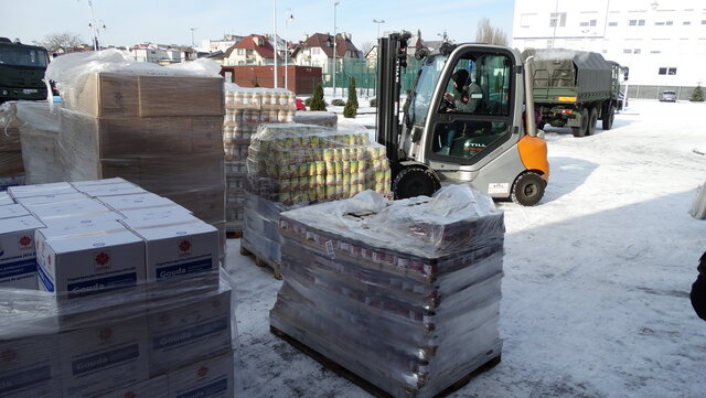 22 tony żywności trafiły do potrzebujących rodzin na Mazowszu