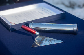 Podpisanie i wmurowanie aktu erekcyjnego pod budowę CK STOS.