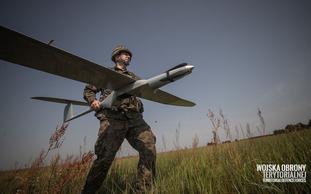 Szkolenie operatorów BSP FlyEye z Wojsk Obrony Terytorialnej