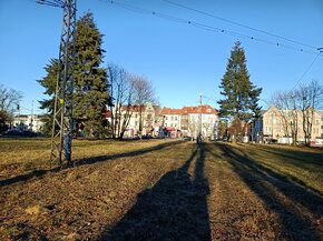 Na zdj. pętla tramwajowa w Oliwie