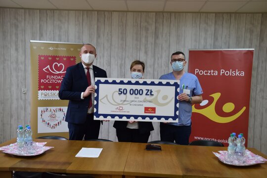 Fundacja Pocztowy  Dar dla ZOZ Chełmno-1 