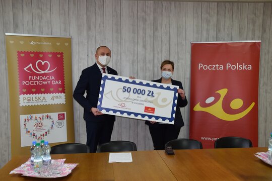 Fundacja Pocztowy Dar dla ZOZ Chełmno-2 