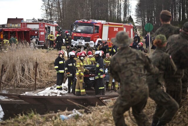 Podlascy terytorialsi wspierają strażaków