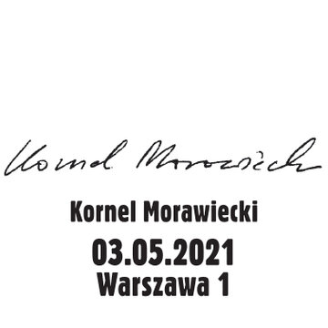 Kornel Morawiecki datownik  