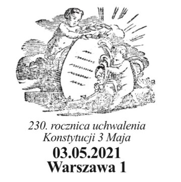 230. rocznica Konstytucja 3 maja datownik  