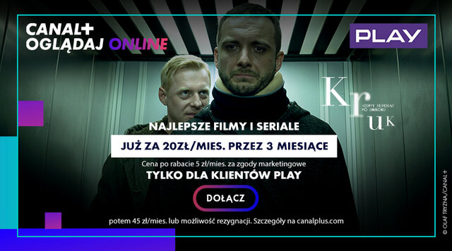 „Zapłać z Play”  w serwisie CANAL+ online i ciesz się dostępem do seriali, filmów i sportu w atrakcy 