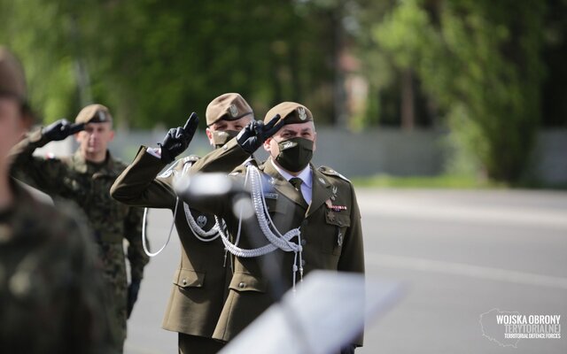 Przysięga w 16 Dolnośląskiej Brygadzie OT 