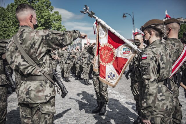 Przysiega w 3 Podkarpackiej Brygadzie OT 4