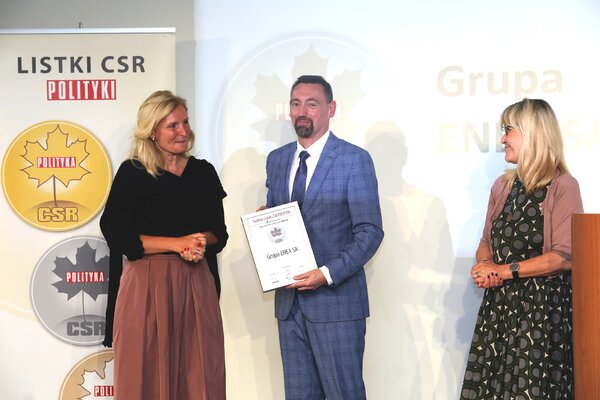Enea nagrodzona Srebrnym Listkiem CSR tygodnika Polityka (1)