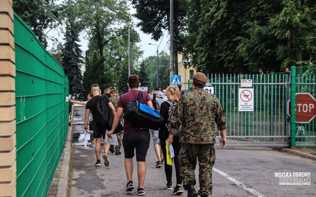 Powołanie ochotników do 1 Podlaskiej Brygady OT