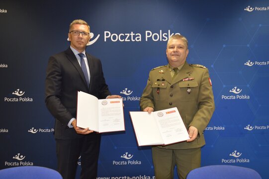 Poczta Polska podpisała uzgodnienie z Wojskiem Polskim3 