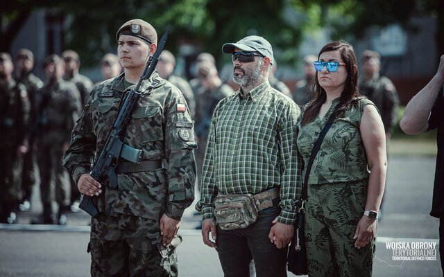 Przysięga wojskowa w Słupsku.