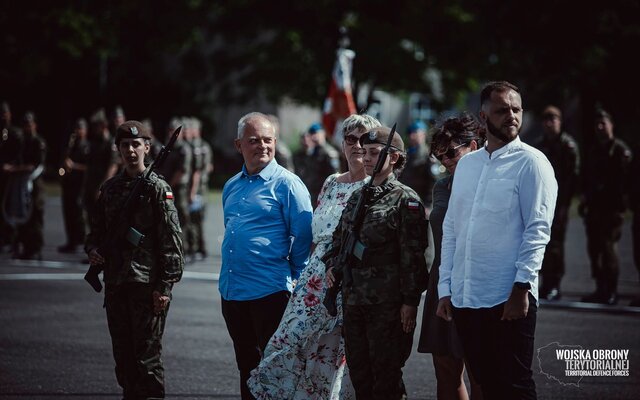 Przysięga wojskowa w Słupsku.