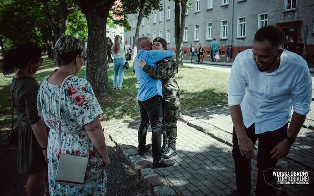 Przysięga wojskowa w Słupsku.