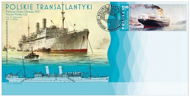 TRANSATLANTYKI FDC KOSCIUSZKO 