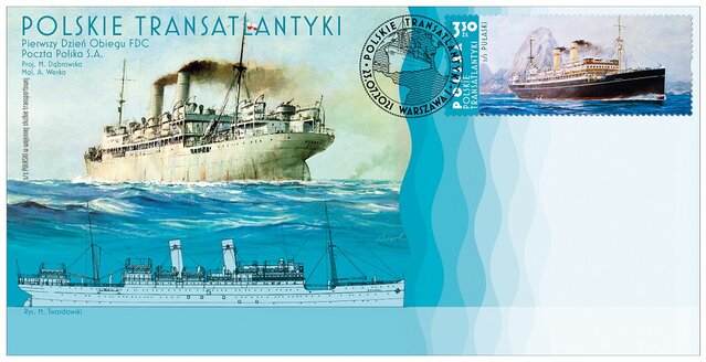 TRANSATLANTYKI FDC PULASKI 