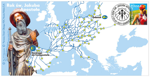 Rok Świętego Jakuba - koperta 