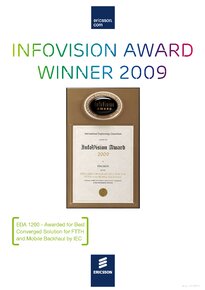 EDA 1200 Infovision Award 2009