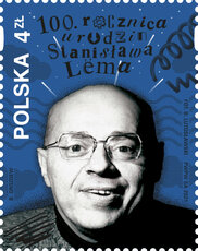 znaczek 100_ rocznica urodzin Stanislawa Lema.jpg
