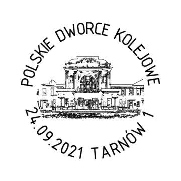 Datownik Polskie dworce kolejowe - Tarnów 