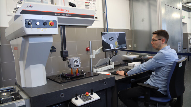 Nowe laboratorium metrologiczne na WIMiO. Fot. Artur Urbański / WIMiO PG