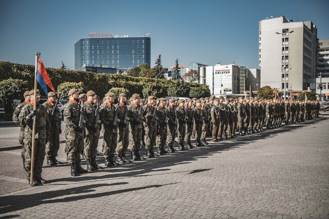 Przekazanie obowiązków dowódcy 3. Podkarpackiej Brygady OT