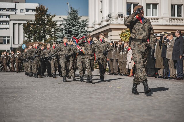 Przekazanie obowiązków dowódcy 3. Podkarpackiej Brygady OT