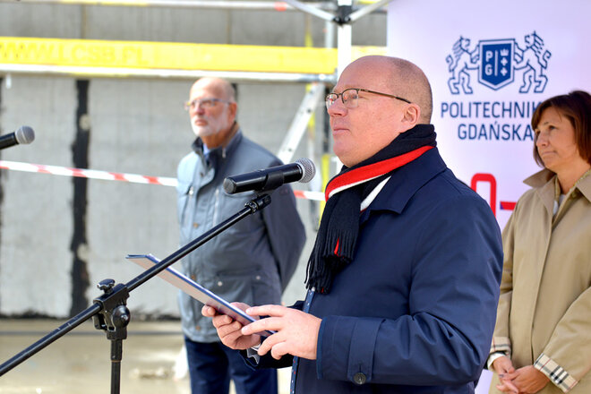 Na zdj. prof. Krzysztof Wilde, rektor Politechniki Gdańskiej