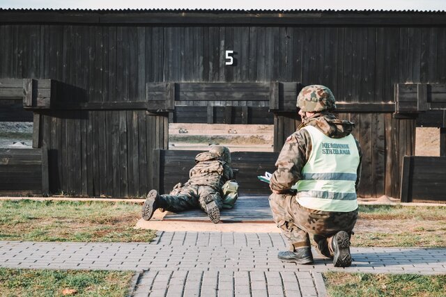 Szkolenie ochotników do służby w WOT