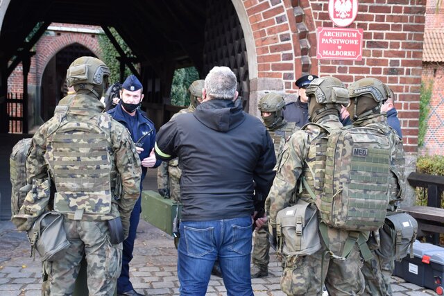 Antykryzysowe działania w malborskim zamku