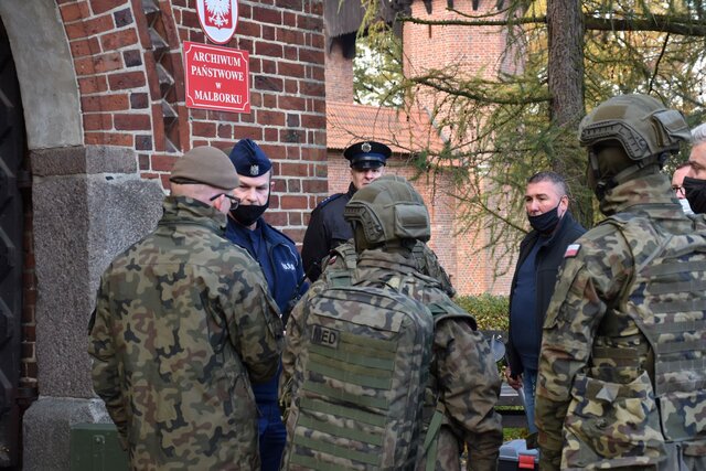 Antykryzysowe działania w malborskim zamku