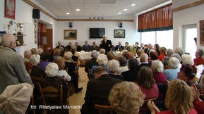 Na inaugurację działalności Klubu przyszło bardzo wielu seniorów