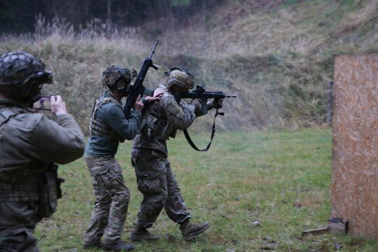 Suwalscy terytorialsi na szkoleniu z sojusznikami z NATO