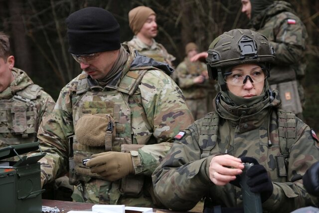 Suwalscy terytorialsi na szkoleniu z sojusznikami z NATO